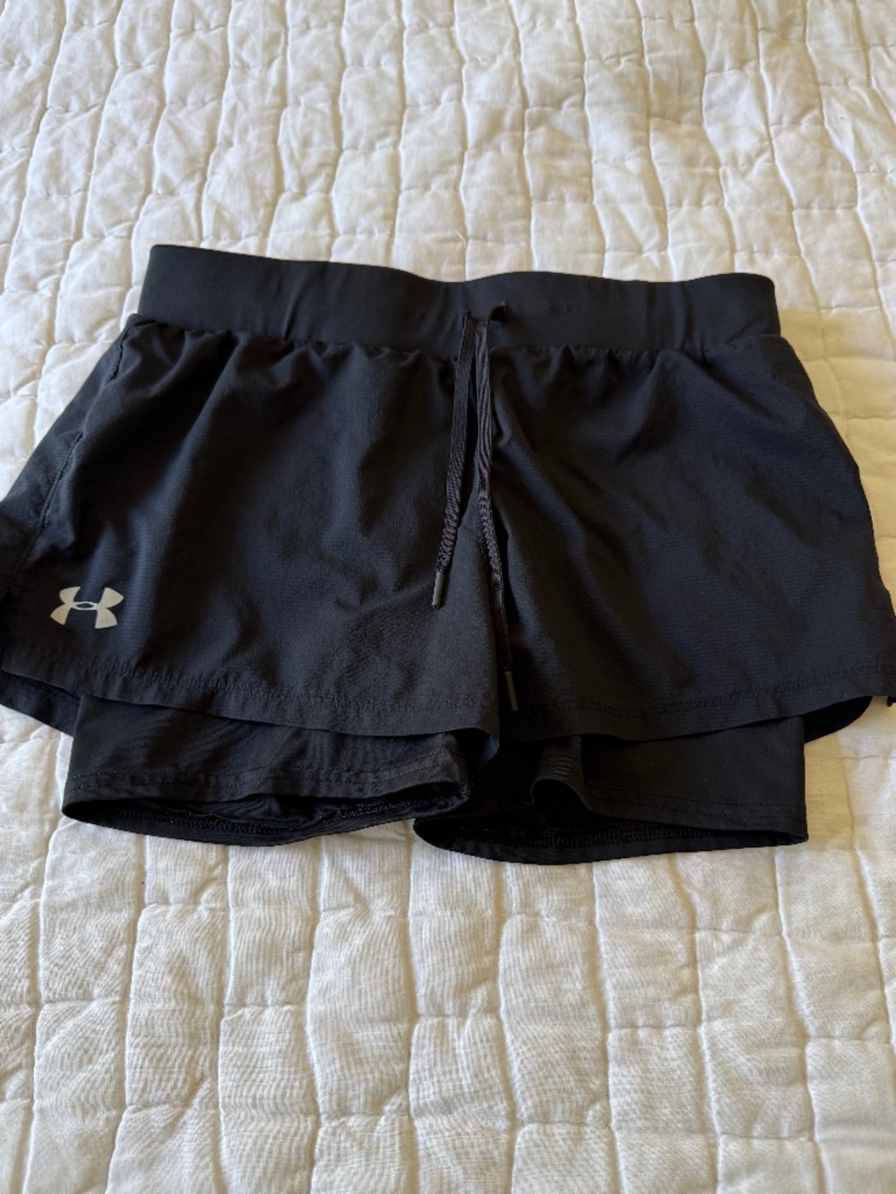 Under Armour SpeedPocket Running Shorts Black SMALL
